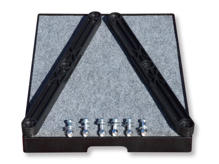 Petloader ABS platform kit replacement step for dog stairs non slip surface
