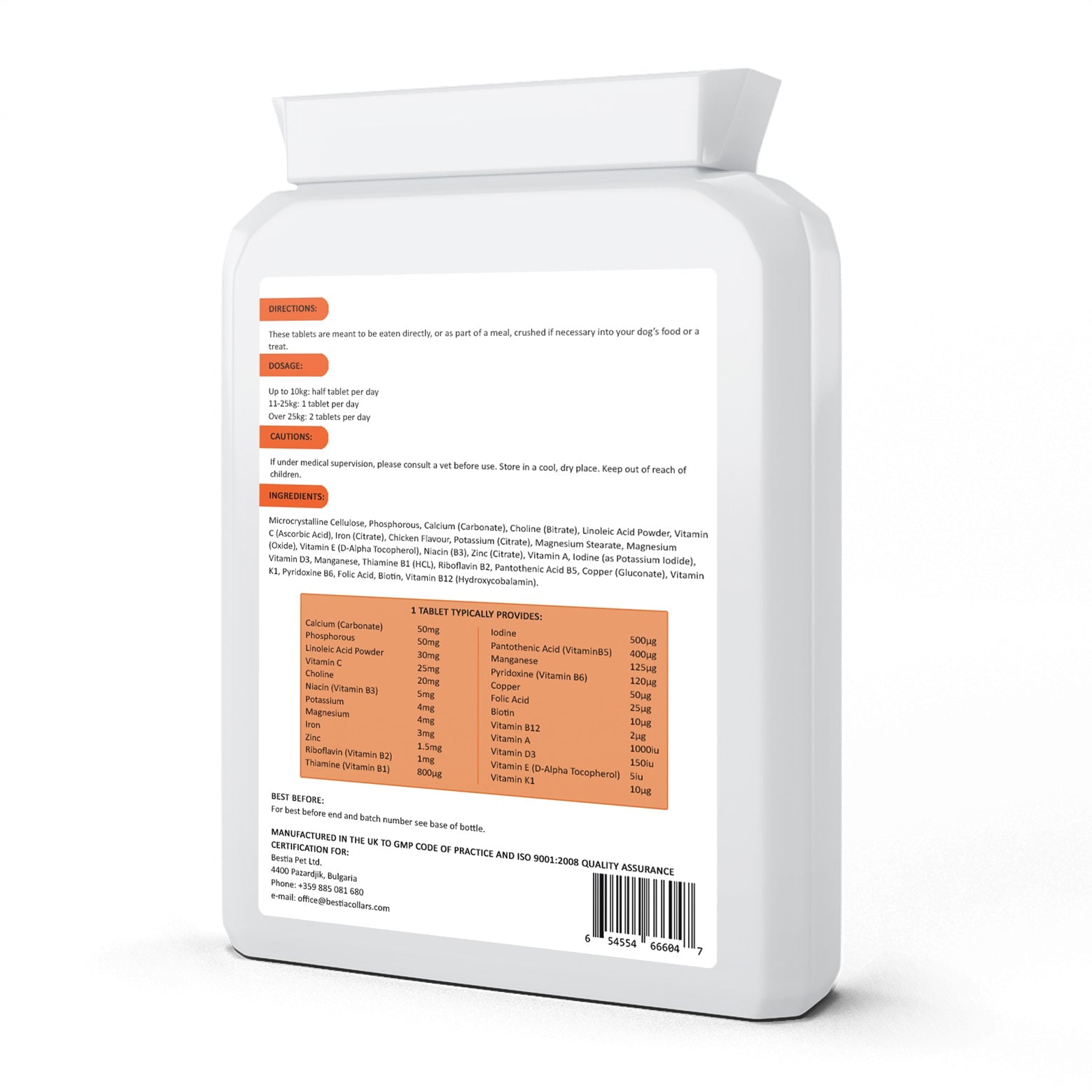 Bestia Dog Sport VitaMAX-1