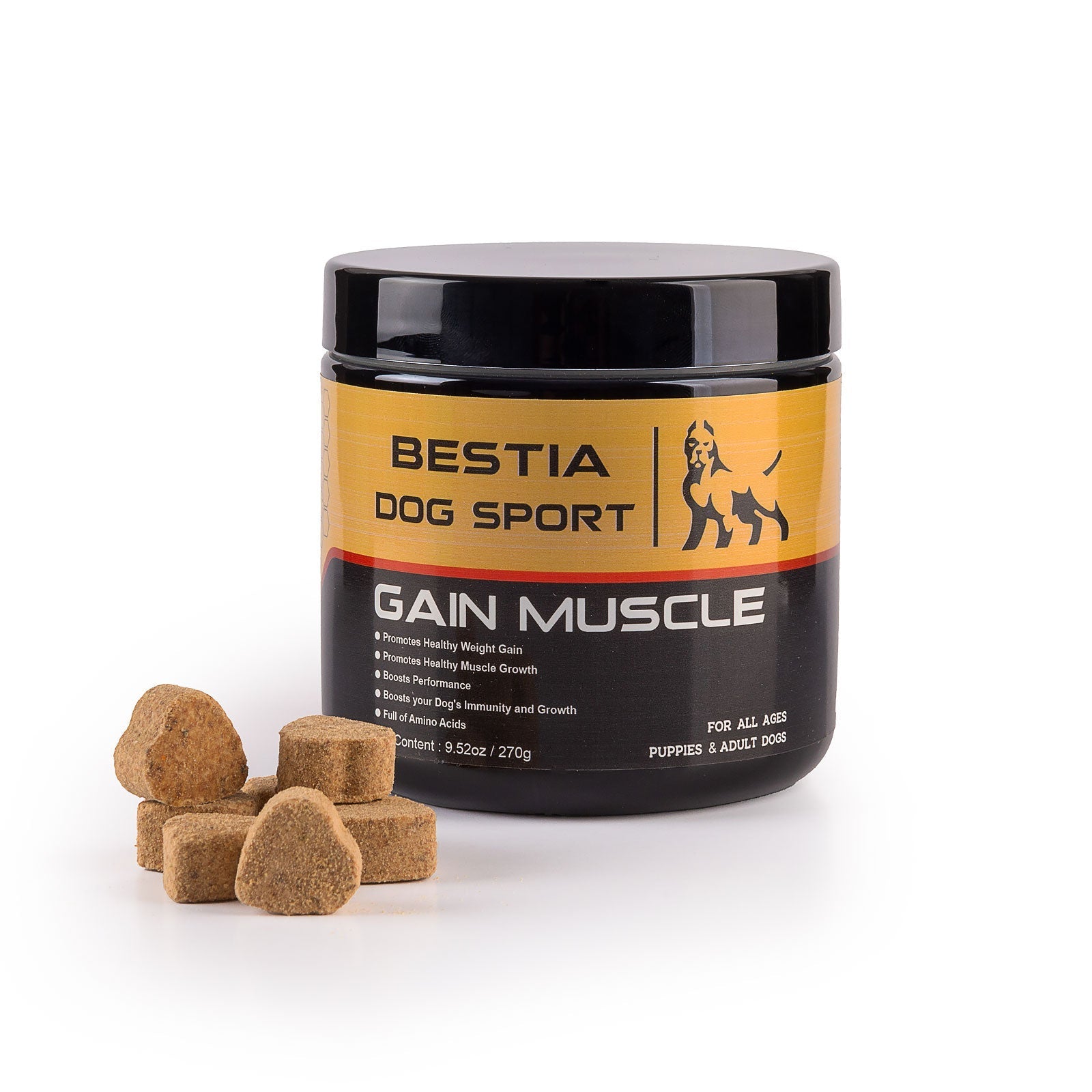 BDS Gain Muscle Dog Food Supplement-1