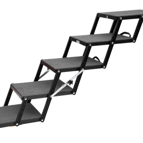 Petloader MAX 5-step dog stairs extended for high vehicle access large dogs