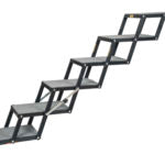 Petloader MAX 6-step dog stairs extended for very high truck and SUV entry