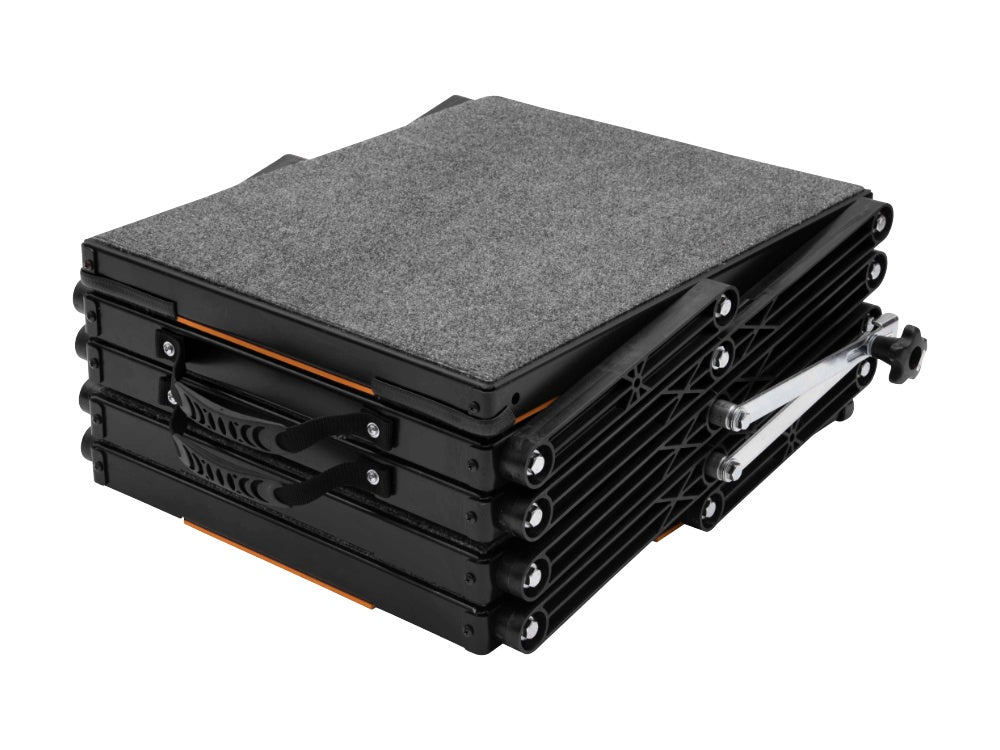 Petloader MAX 5-step folded dog stairs folded view